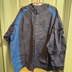 Coleman Mens Waterproof Rain Jacket size 2XL